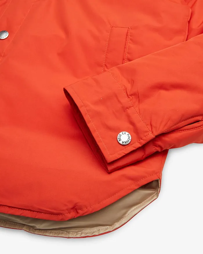 Alpine Padded Overshirt 8211 Red Clay Men Deus Ex Machina Jackets Alpine Padded Overshirt 8211 Red Clay Men Deus Ex Machina Jackets