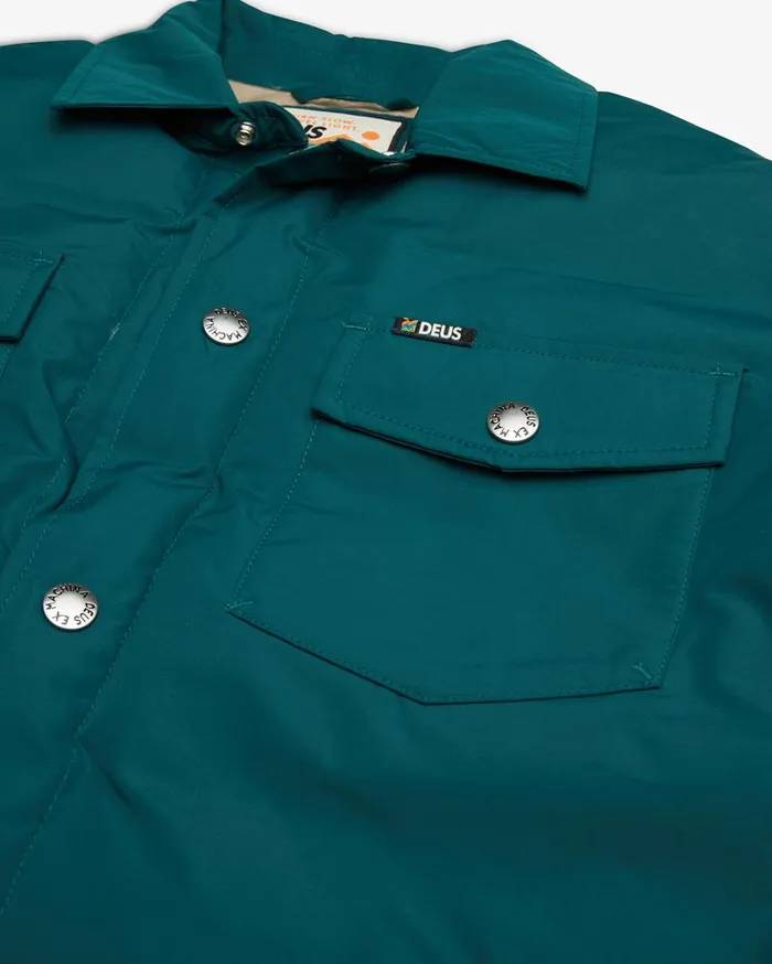 Alpine Padded Overshirt 8211 Trek Green Men Deus Ex Machina Jackets Alpine Padded Overshirt 8211 Trek Green Men Deus Ex Machina Jackets