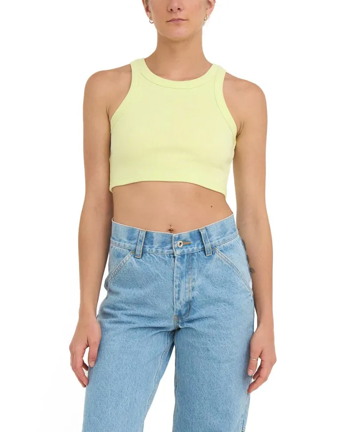Alyssa Tank 8211 Luminary Green Women Deus Ex Machina Tees