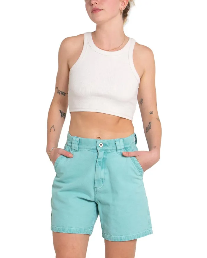 Alyssa Tank 8211 White Sand Women Deus Ex Machina Tees