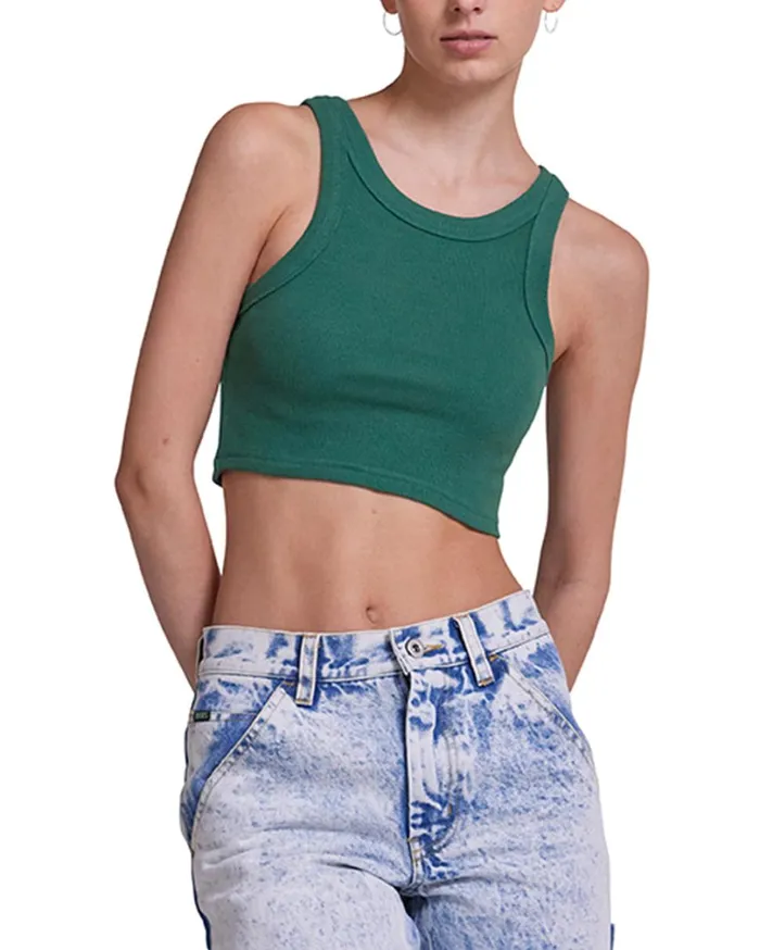Alyssa Tank 8211 Work Green Women Deus Ex Machina Tees