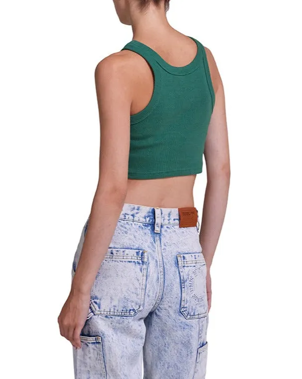 Alyssa Tank 8211 Work Green Women Deus Ex Machina Tees Alyssa Tank 8211 Work Green Women Deus Ex Machina Tees