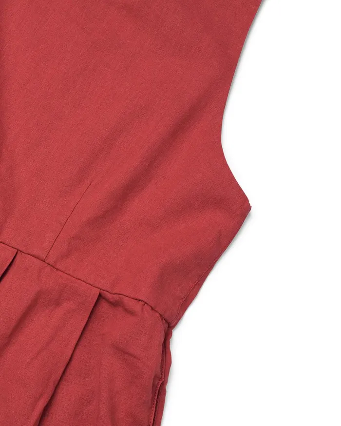 Amelia Dress 8211 Cranberry Women Deus Ex Machina Dresses Amelia Dress 8211 Cranberry Women Deus Ex Machina Dresses