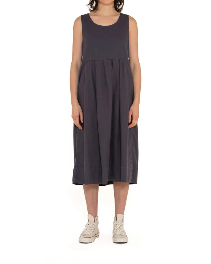 Amelia Dress Relaxed Fit 8211 Shadow Grey Women Deus Ex Machina Dresses