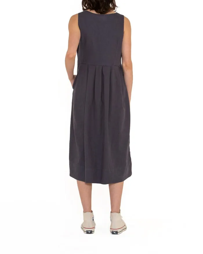 Amelia Dress Relaxed Fit 8211 Shadow Grey Women Deus Ex Machina Dresses Amelia Dress Relaxed Fit 8211 Shadow Grey Women Deus Ex Machina Dresses