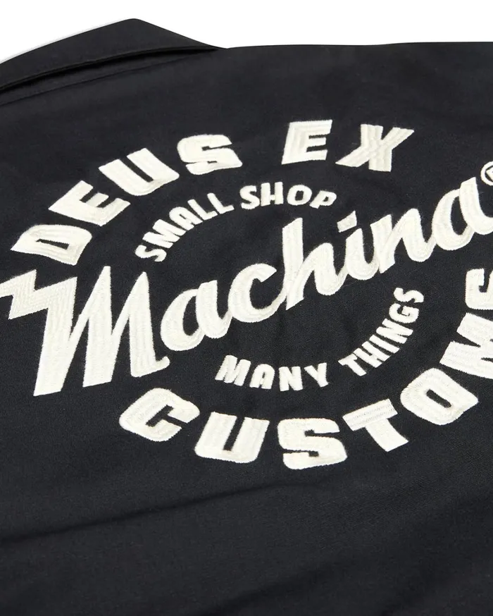 Amped Coach Jacket 8211 Black Men Deus Ex Machina Jackets Amped Coach Jacket 8211 Black Men Deus Ex Machina Jackets