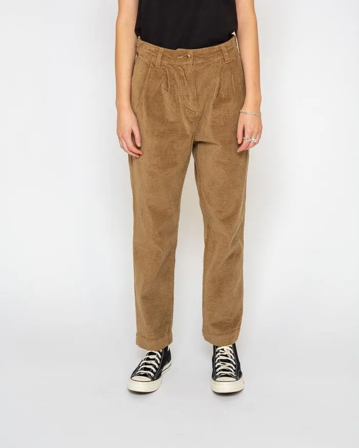 Annie Pant Relaxed Fit 8211 Tobacco Women Deus Ex Machina Bottoms