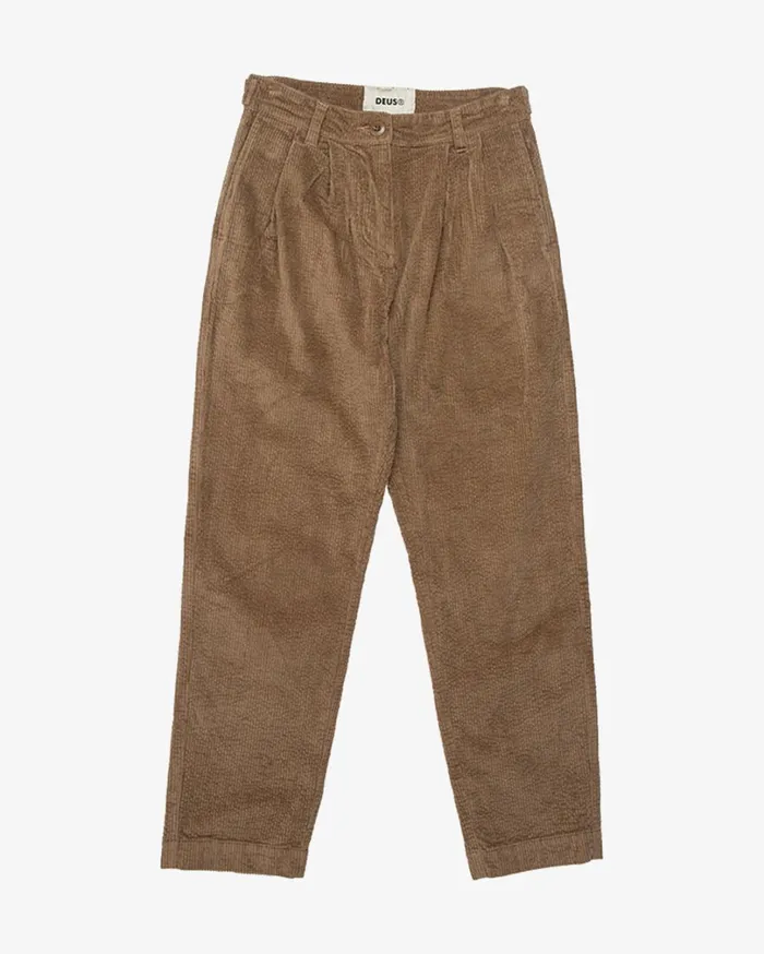 Annie Pant Relaxed Fit 8211 Tobacco Women Deus Ex Machina Bottoms Annie Pant Relaxed Fit 8211 Tobacco Women Deus Ex Machina Bottoms