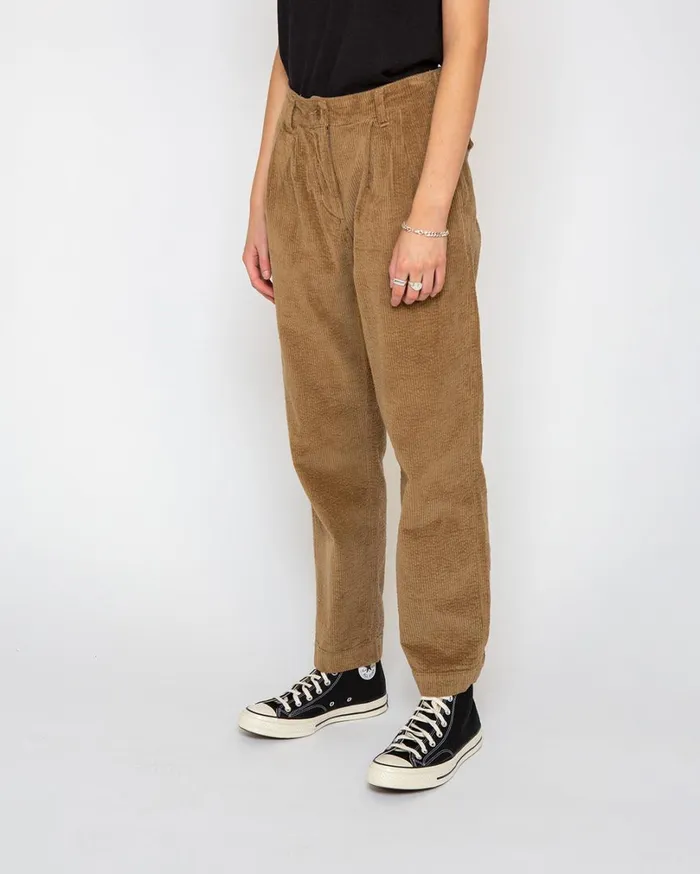 Annie Pant Relaxed Fit 8211 Tobacco Women Deus Ex Machina Bottoms Annie Pant Relaxed Fit 8211 Tobacco Women Deus Ex Machina Bottoms