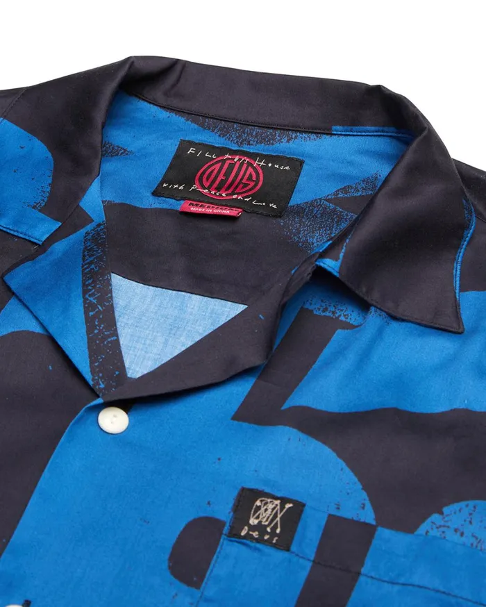 Arithmetic Shirt 8211 Blue Men Deus Ex Machina Shirts Arithmetic Shirt 8211 Blue Men Deus Ex Machina Shirts