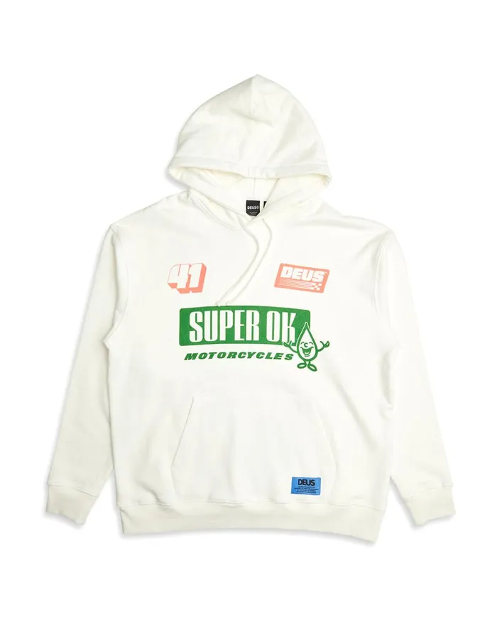 Aston Hoodie 8211 Vintage White Men Deus Ex Machina Hoodies and Sweaters Aston Hoodie 8211 Vintage White Men Deus Ex Machina Hoodies and Sweaters
