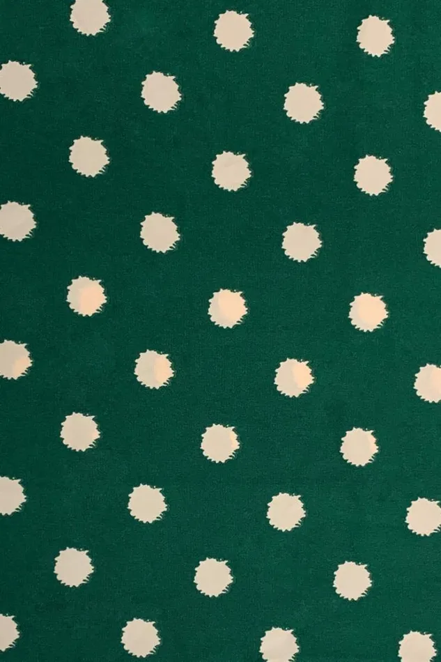 AX Paris Green Spot Wrap Over Jumpsuit Women Jumpsuits And Playsuits