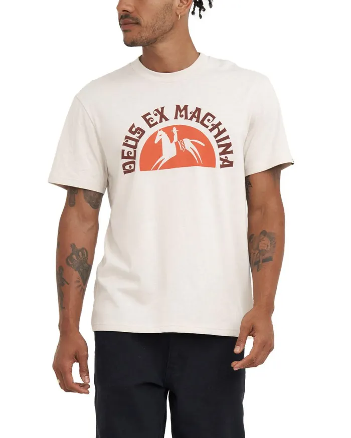 Bareback Tee 8211 Dirty White Men Deus Ex Machina Tees