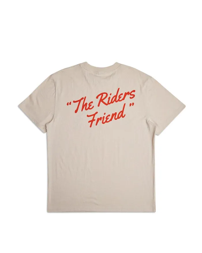Bareback Tee 8211 Dirty White Men Deus Ex Machina Tees Bareback Tee 8211 Dirty White Men Deus Ex Machina Tees