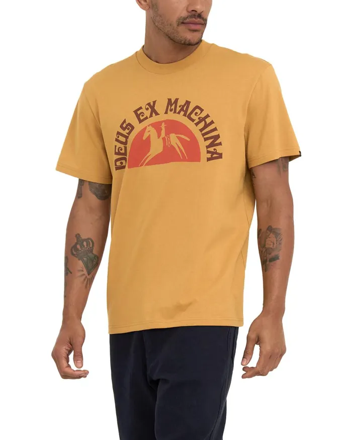 Bareback Tee 8211 Honey Gold Men Deus Ex Machina Tees
