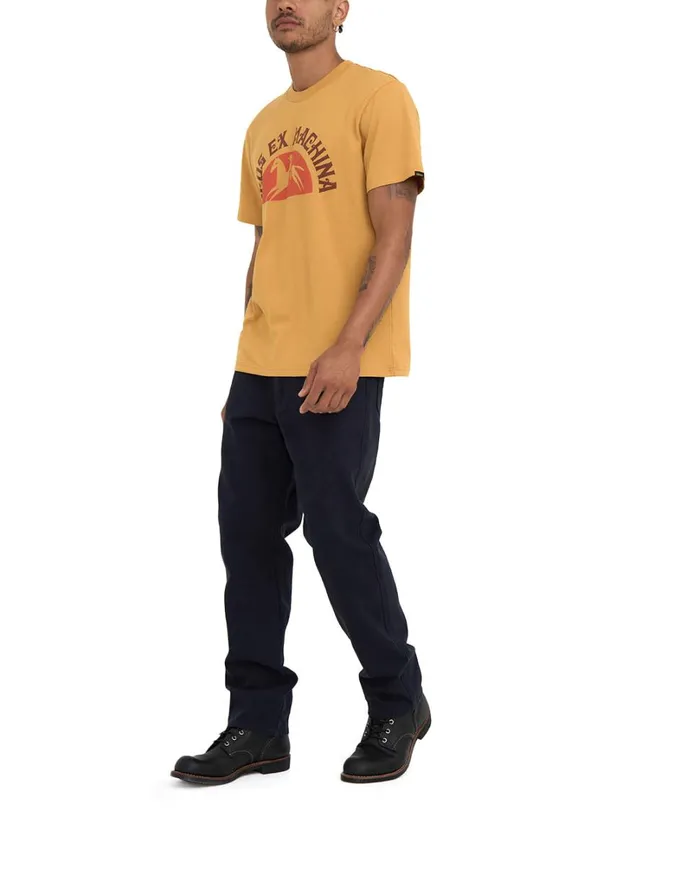 Bareback Tee 8211 Honey Gold Men Deus Ex Machina Tees Bareback Tee 8211 Honey Gold Men Deus Ex Machina Tees