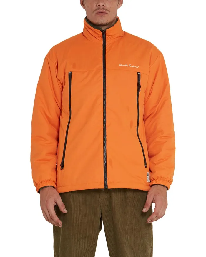 Barrens Reversible Boa 8211 Military OliveMandarin Men Deus Ex Machina Jackets
