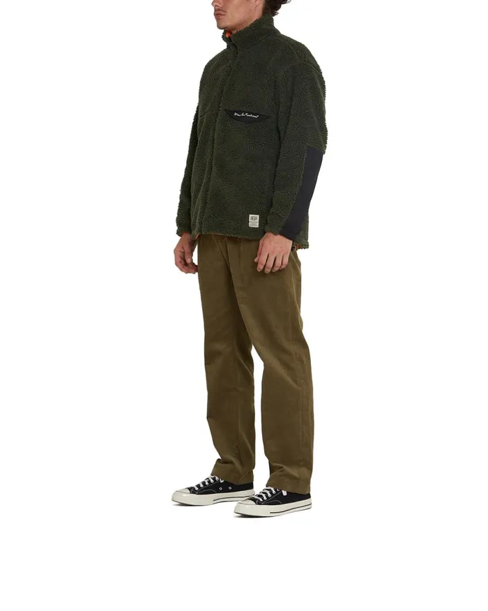 Barrens Reversible Boa 8211 Military OliveMandarin Men Deus Ex Machina Jackets Barrens Reversible Boa 8211 Military OliveMandarin Men Deus Ex Machina Jackets
