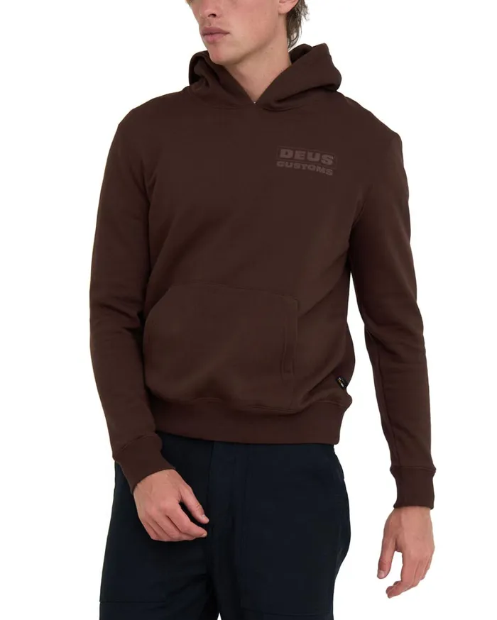 Barrett Hoodie 8211 Potting Soil Men Deus Ex Machina Hoodies and Sweaters