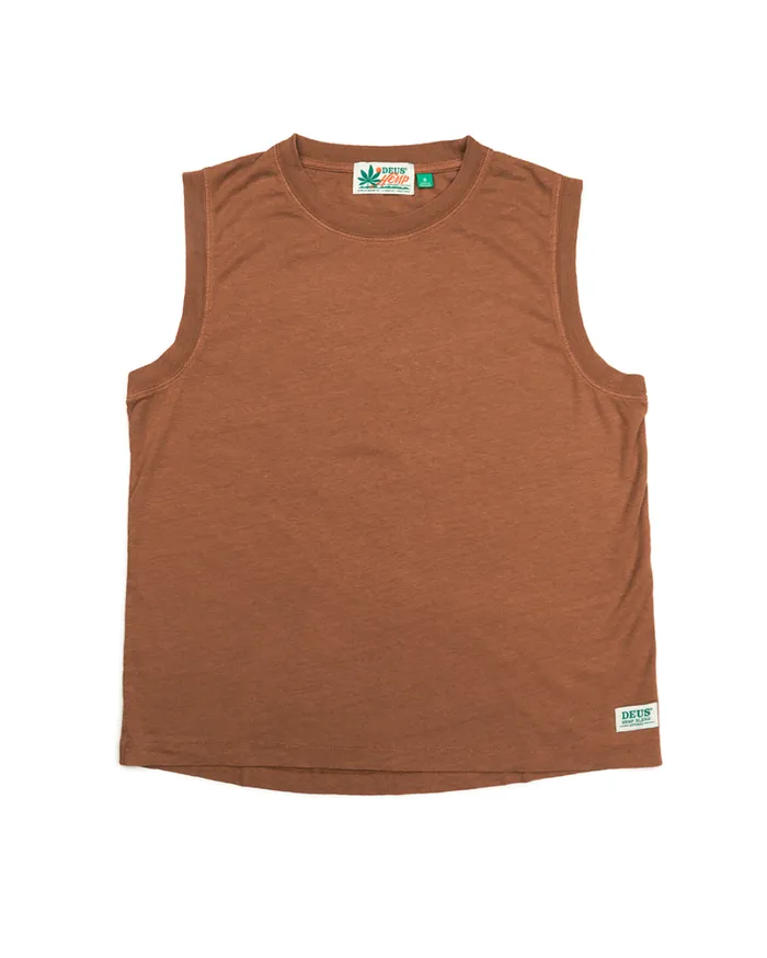 Bayley Muscle 8211 Chipmunk Women Deus Ex Machina Tees Bayley Muscle 8211 Chipmunk Women Deus Ex Machina Tees
