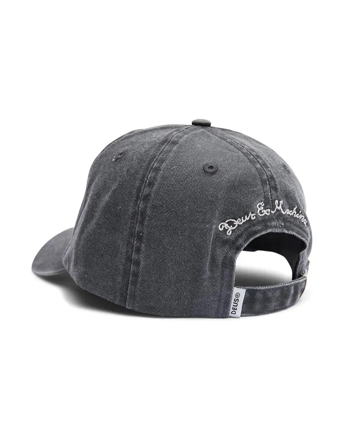 Beam Dad Cap 8211 Black WomenMen Deus Ex Machina Headwear Beam Dad Cap 8211 Black WomenMen Deus Ex Machina Headwear