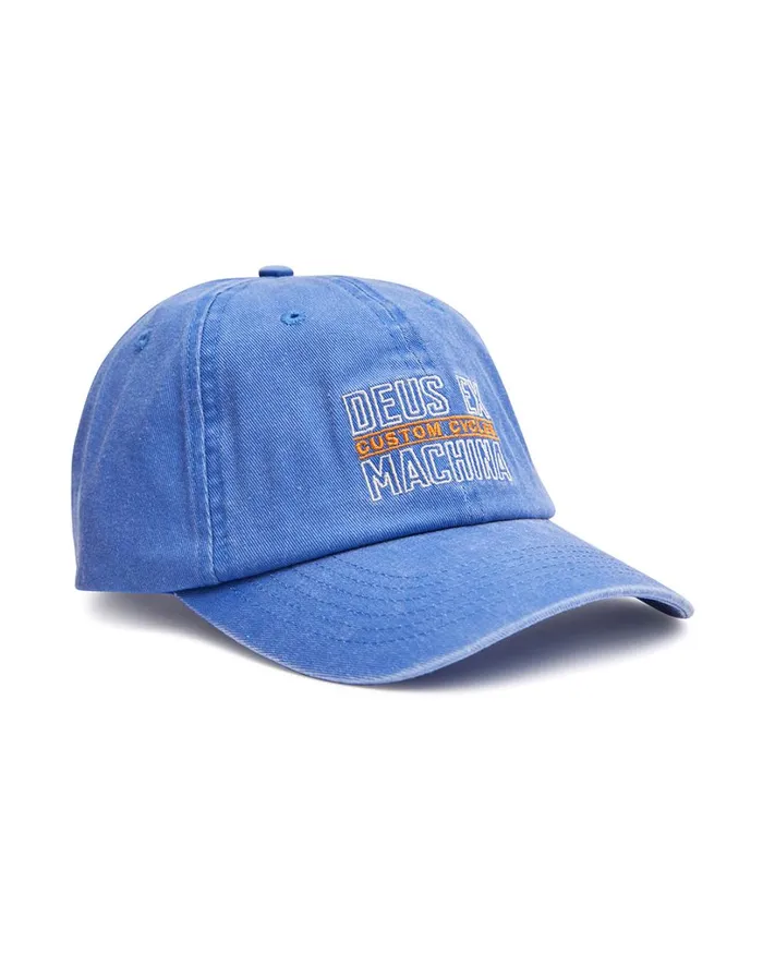 Beam Dad Cap 8211 Blue WomenMen Deus Ex Machina Headwear