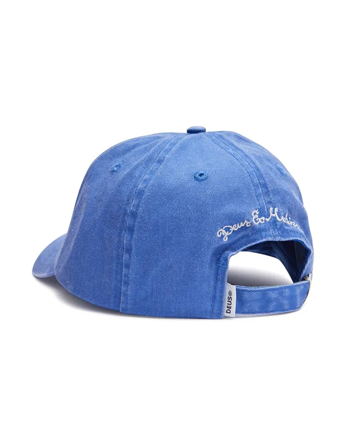 Beam Dad Cap 8211 Blue WomenMen Deus Ex Machina Headwear Beam Dad Cap 8211 Blue WomenMen Deus Ex Machina Headwear