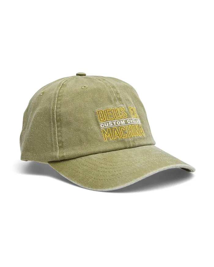Beam Dad Cap 8211 Sage WomenMen Deus Ex Machina Headwear