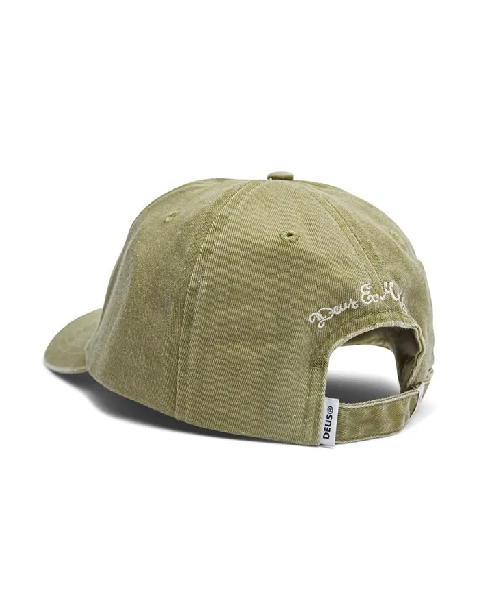 Beam Dad Cap 8211 Sage WomenMen Deus Ex Machina Headwear Beam Dad Cap 8211 Sage WomenMen Deus Ex Machina Headwear