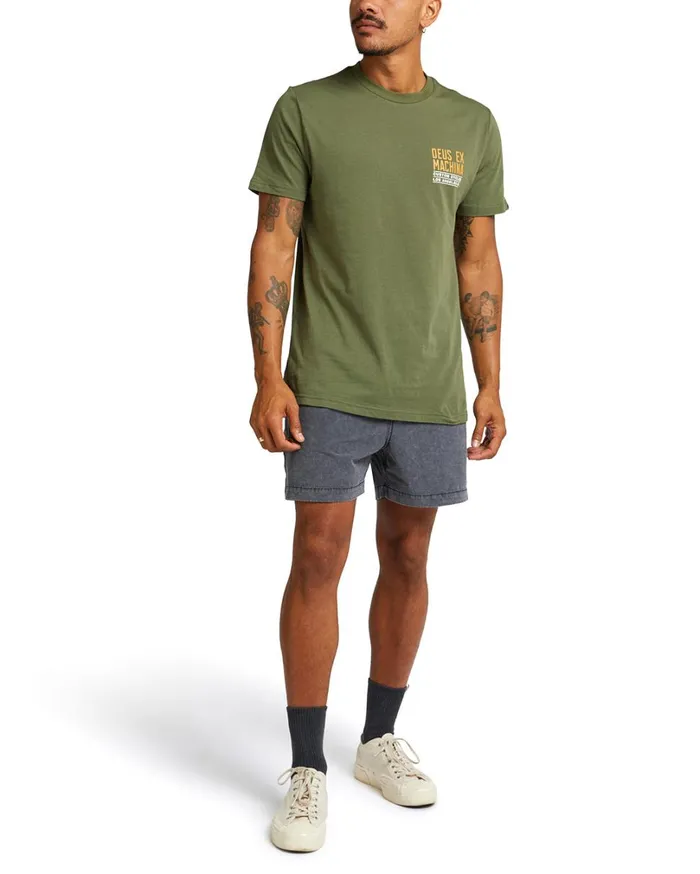 Beam Tee 8211 Loden Green Men Deus Ex Machina Tees Beam Tee 8211 Loden Green Men Deus Ex Machina Tees