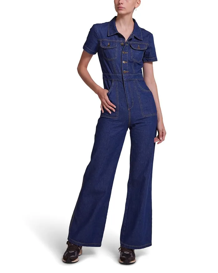 Beatnik Overall 8211 Vintage Blue Denim Women Deus Ex Machina Dresses