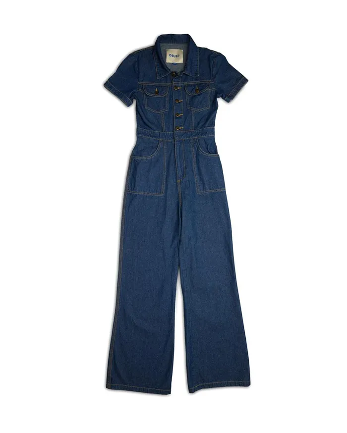 Beatnik Overall 8211 Vintage Blue Denim Women Deus Ex Machina Dresses Beatnik Overall 8211 Vintage Blue Denim Women Deus Ex Machina Dresses