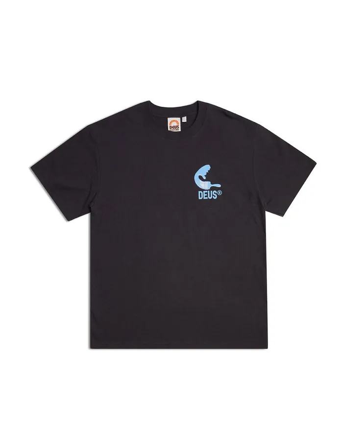 Biarritz Address Tee 8211 Anthracite Men Deus Ex Machina Tees Biarritz Address Tee 8211 Anthracite Men Deus Ex Machina Tees