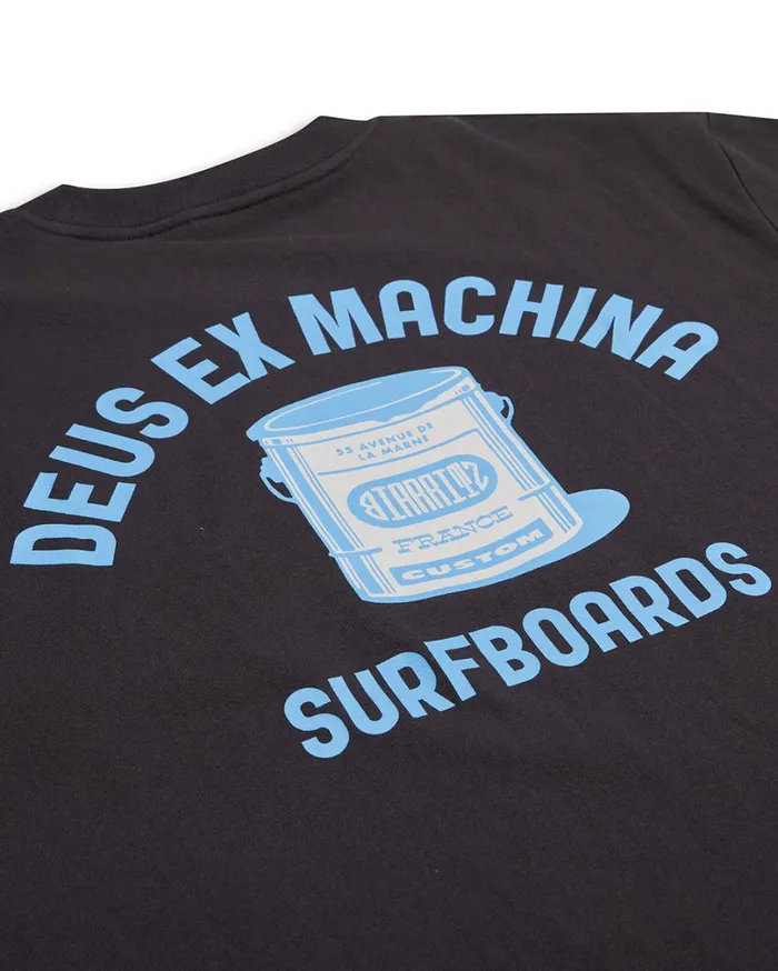 Biarritz Address Tee 8211 Anthracite Men Deus Ex Machina Tees Biarritz Address Tee 8211 Anthracite Men Deus Ex Machina Tees