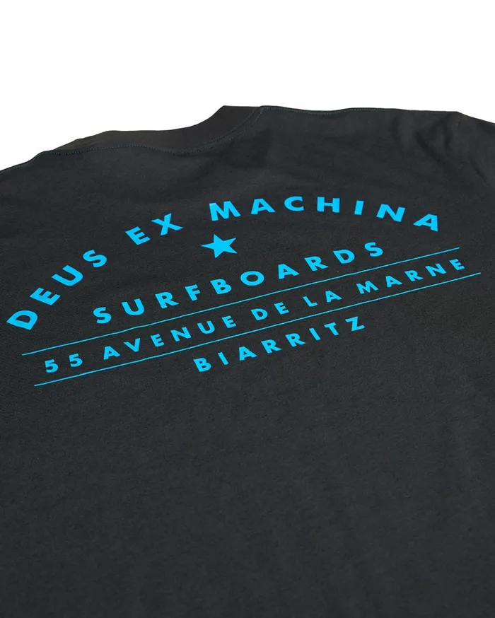 Biarritz Surf Tee 8211 Black Men Deus Ex Machina Tees Biarritz Surf Tee 8211 Black Men Deus Ex Machina Tees