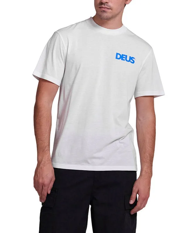 Biarritz Surf Tee 8211 Vintage White Men Deus Ex Machina Tees Biarritz Surf Tee 8211 Vintage White Men Deus Ex Machina Tees