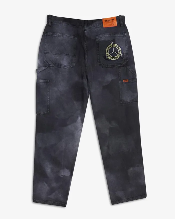 Big Fella Dyed Pant 8211 Anthracite Men Deus Ex Machina Pants Big Fella Dyed Pant 8211 Anthracite Men Deus Ex Machina Pants