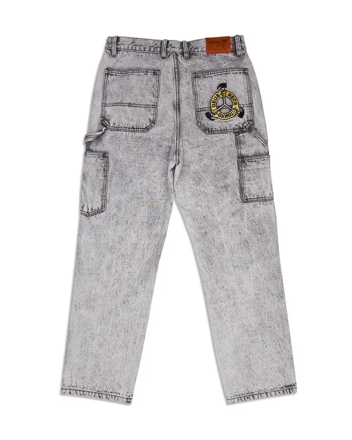 Big Fella Jean 8211 Light Black Wash Men Deus Ex Machina Pants Big Fella Jean 8211 Light Black Wash Men Deus Ex Machina Pants