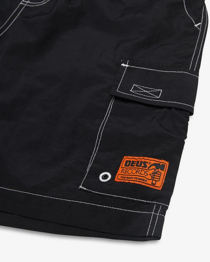 Big Fella Swim Short 8211 Black Men Deus Ex Machina Boardshorts Big Fella Swim Short 8211 Black Men Deus Ex Machina Boardshorts