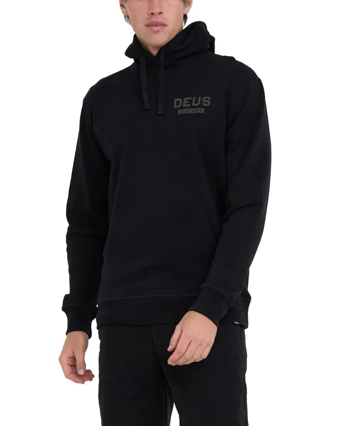Billy Hoodie 8211 Black Men Deus Ex Machina Hoodies and Sweaters