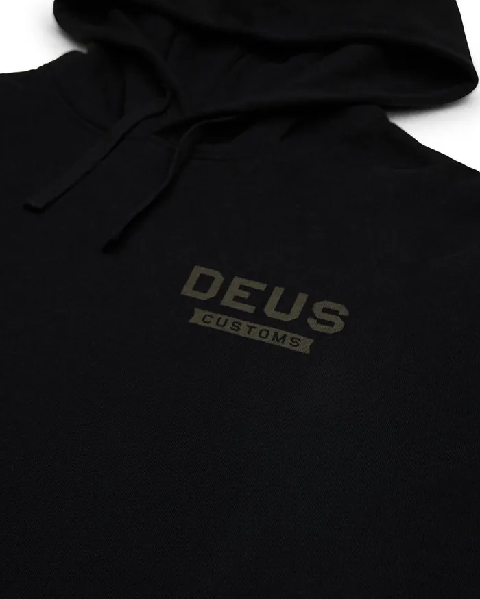 Billy Hoodie 8211 Black Men Deus Ex Machina Hoodies and Sweaters Billy Hoodie 8211 Black Men Deus Ex Machina Hoodies and Sweaters