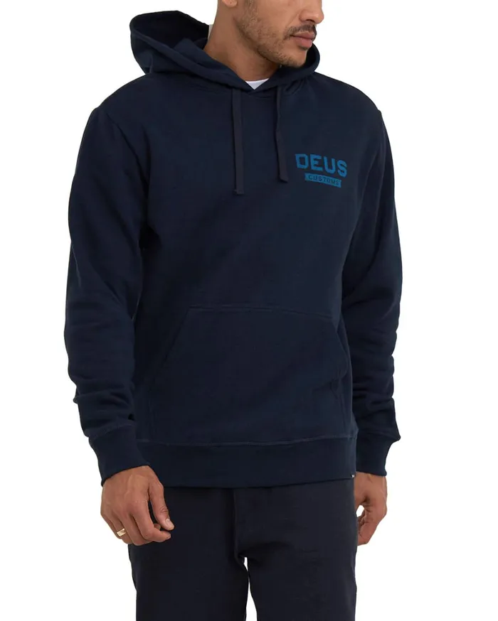 Billy Hoodie 8211 Navy Men Deus Ex Machina Hoodies and Sweaters