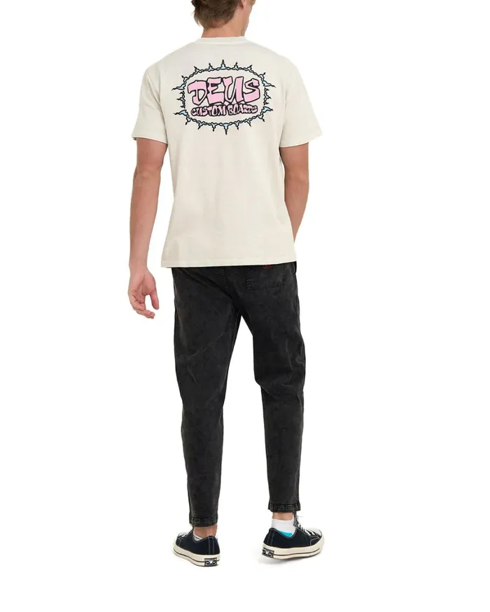 Blackhole Tee 8211 Dirty White Men Deus Ex Machina Tees Blackhole Tee 8211 Dirty White Men Deus Ex Machina Tees