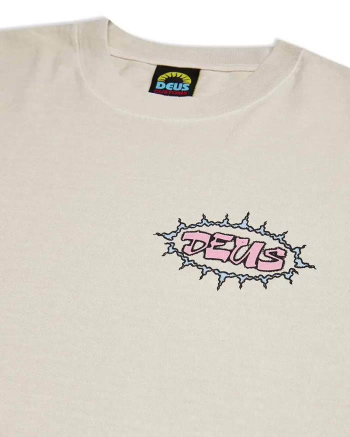 Blackhole Tee 8211 Dirty White Men Deus Ex Machina Tees Blackhole Tee 8211 Dirty White Men Deus Ex Machina Tees