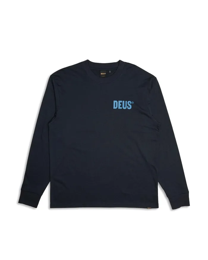 Blanche Long Sleeve Tee 8211 Black Men Deus Ex Machina Tees Blanche Long Sleeve Tee 8211 Black Men Deus Ex Machina Tees