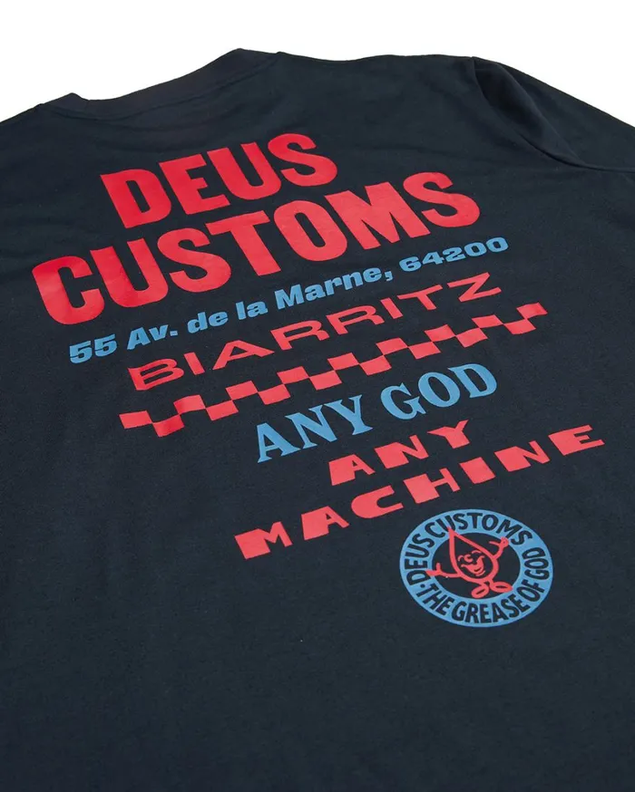 Blanche Long Sleeve Tee 8211 Black Men Deus Ex Machina Tees Blanche Long Sleeve Tee 8211 Black Men Deus Ex Machina Tees