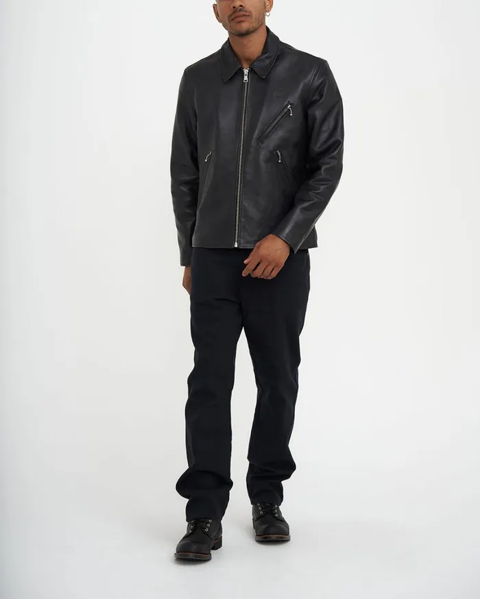 Blizzard Leather Jacket 8211 Black Men Deus Ex Machina Jackets Blizzard Leather Jacket 8211 Black Men Deus Ex Machina Jackets