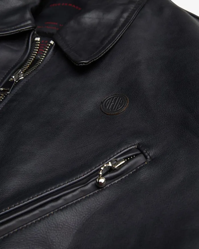 Blizzard Leather Jacket 8211 Black Men Deus Ex Machina Jackets Blizzard Leather Jacket 8211 Black Men Deus Ex Machina Jackets
