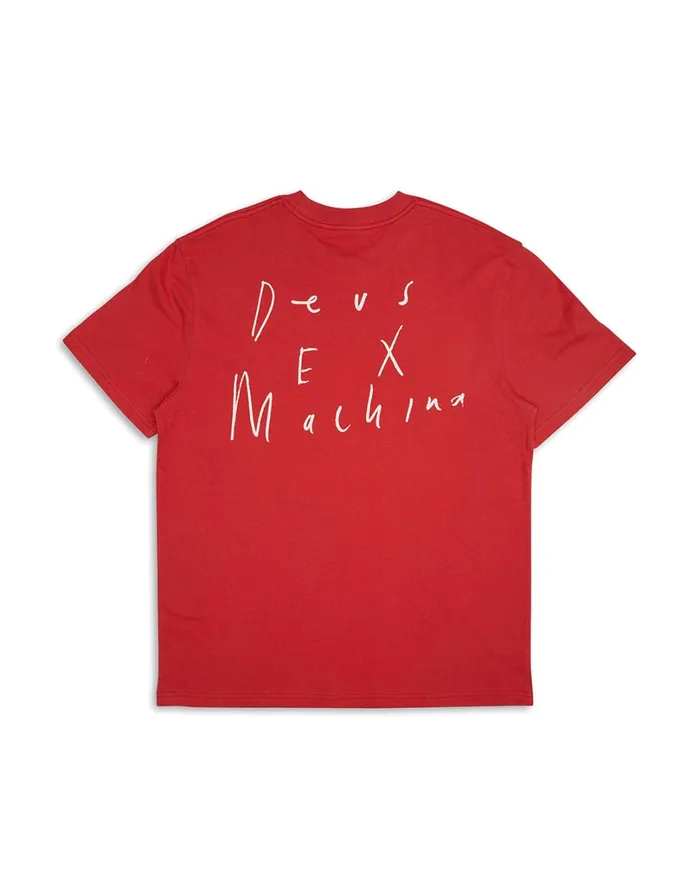 Bobskull Tee 8211 Cranberry Men Deus Ex Machina Tees Bobskull Tee 8211 Cranberry Men Deus Ex Machina Tees