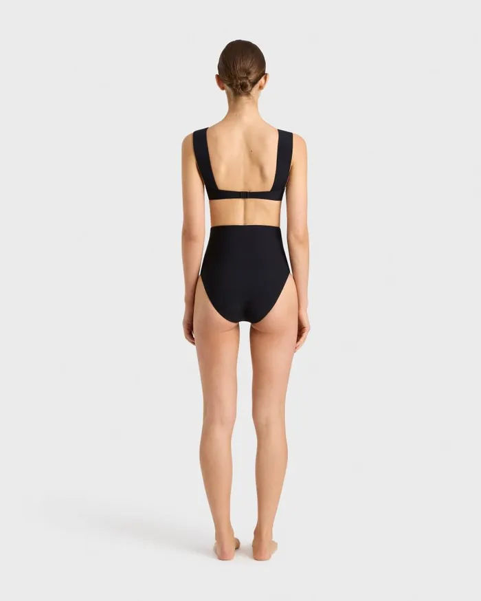 BONDI BORN Bikini Bottoms Aries Bikini Bottom 8211 Black 8211 Women